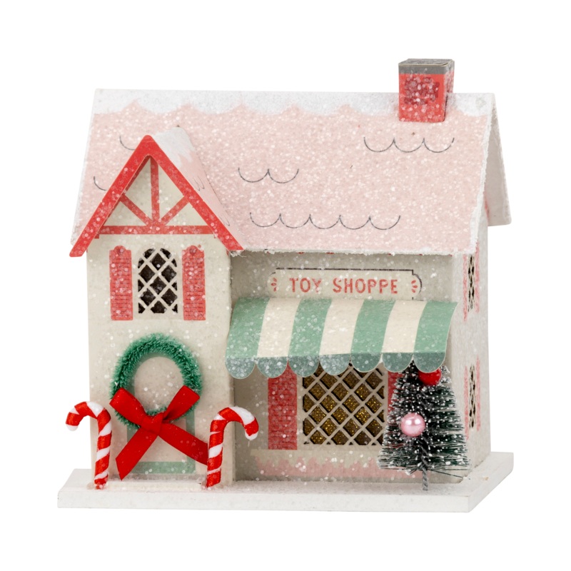 Christmas Village Toy Shoppe House