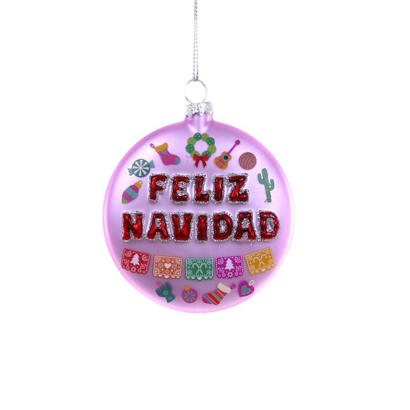 Feliz Navidad Ornament