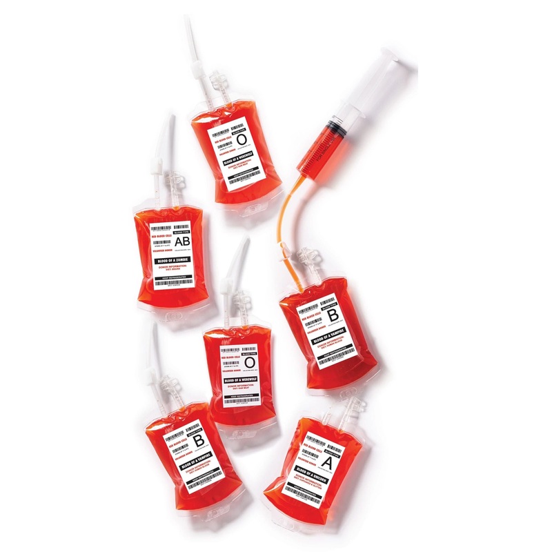 Halloween Bag Drink Pouches