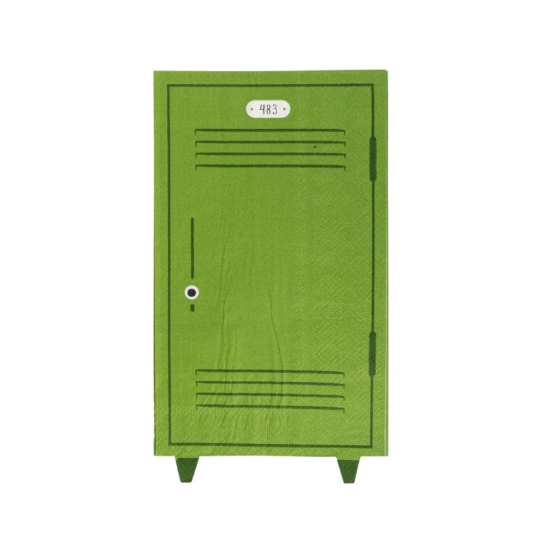 Locker Shaped Napkin