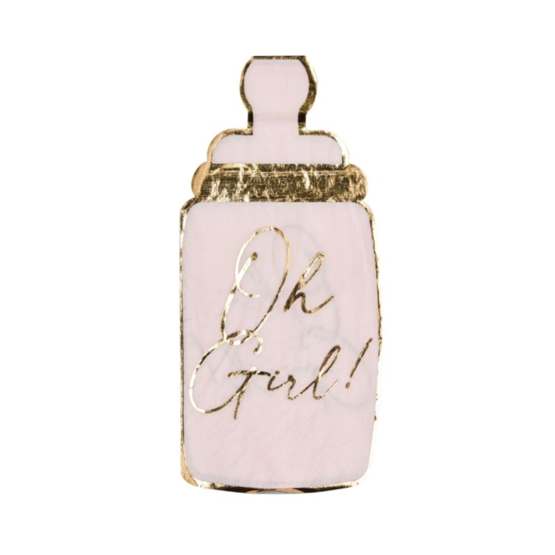 Oh Girl Pink Guest Towel