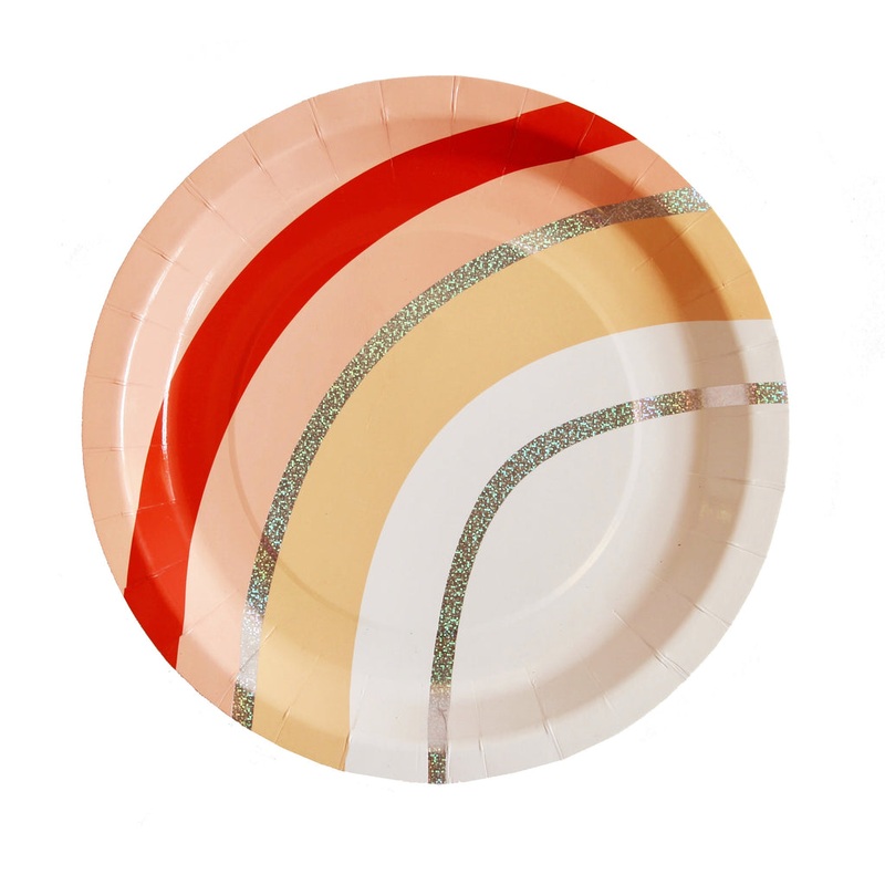 Peachy Vibes Dinner Plates