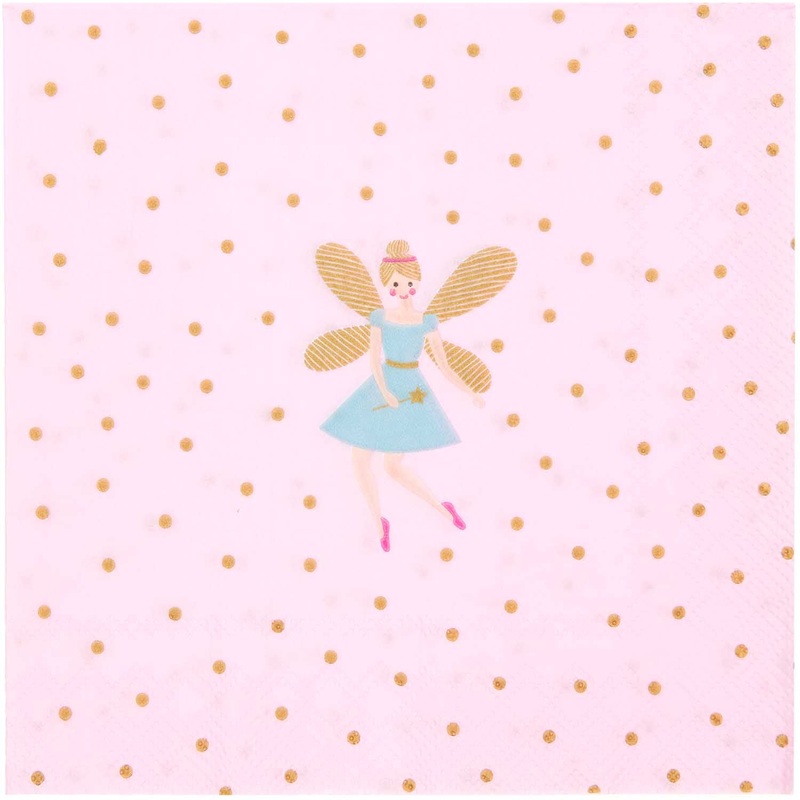 Pink Fairy Dinner Napkins