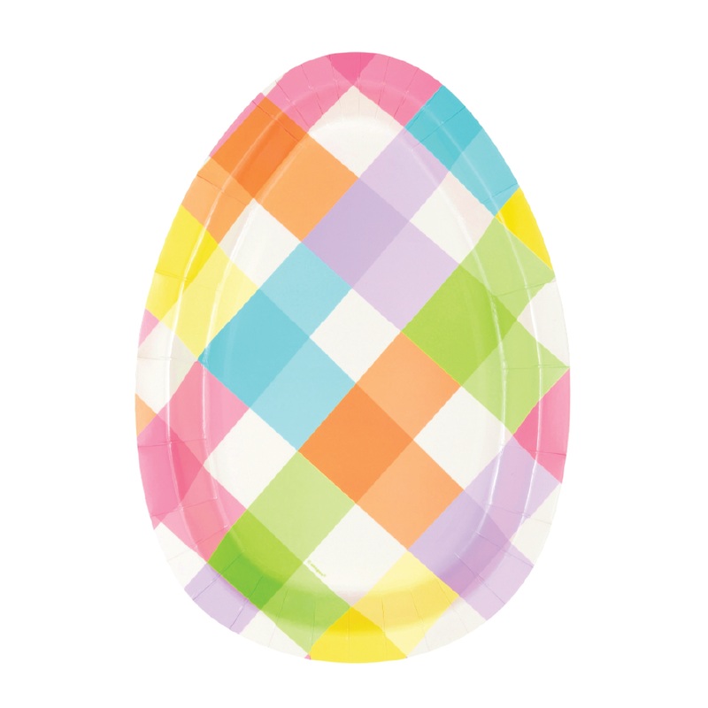Cool Bunny Egg Shaped Dinner Plates