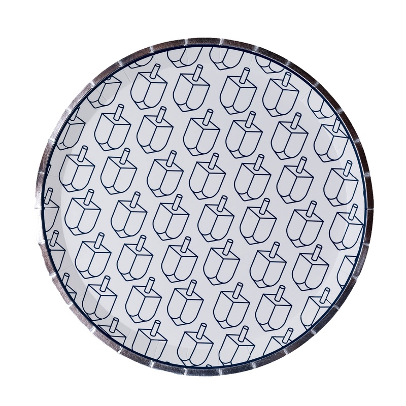 Dreidel Dinner Paper Plates