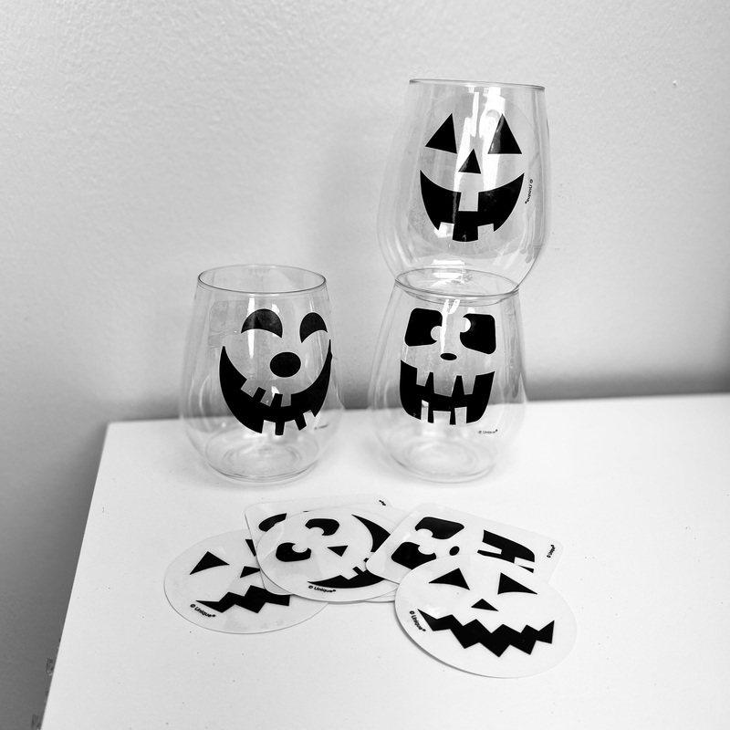 Halloween Beverage Clings