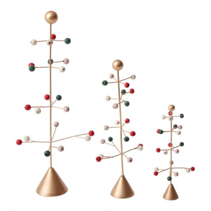 Holiday Bead Trees