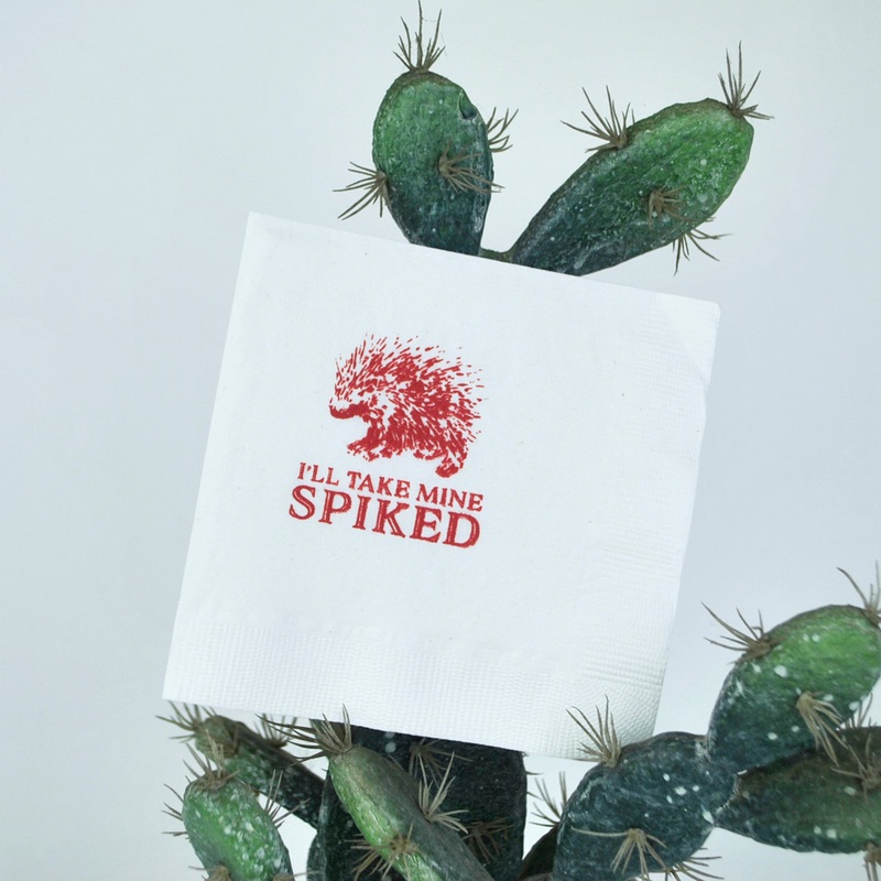 I'll Take Mine Spiked Beverage Napkins