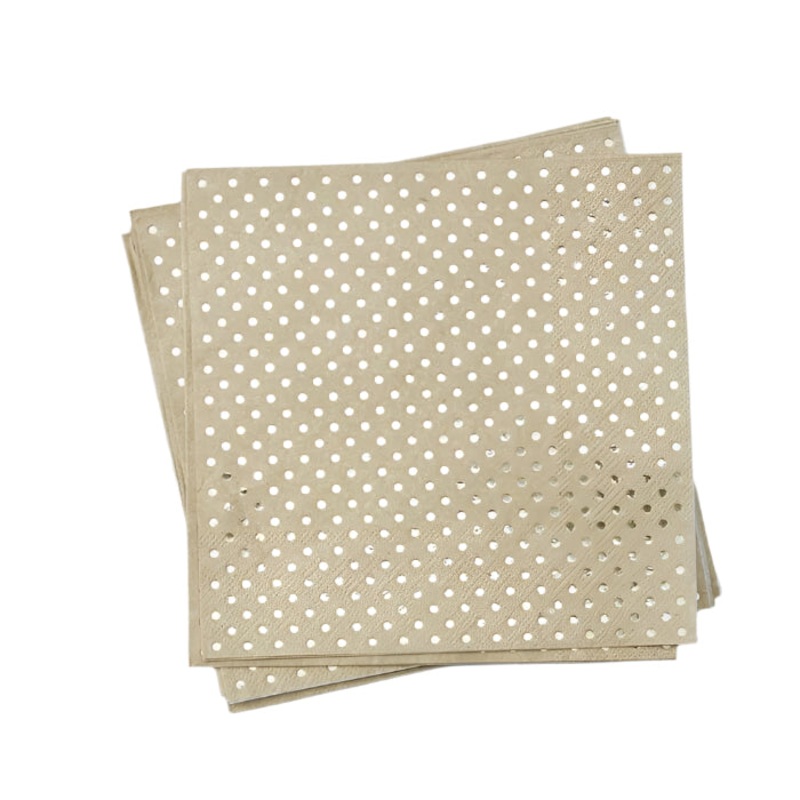 Kraft Polka Dot Dinner Napkins