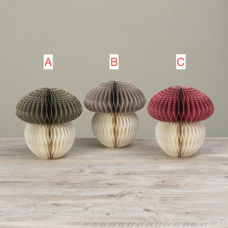 Large Paper Honeycomb Mushroom