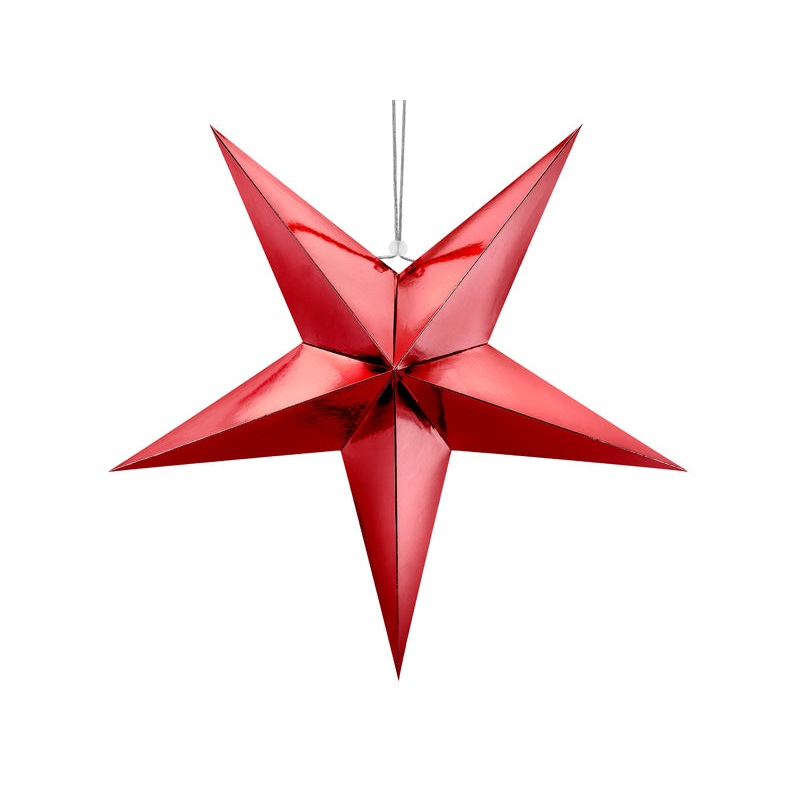 Large Red Paper Star