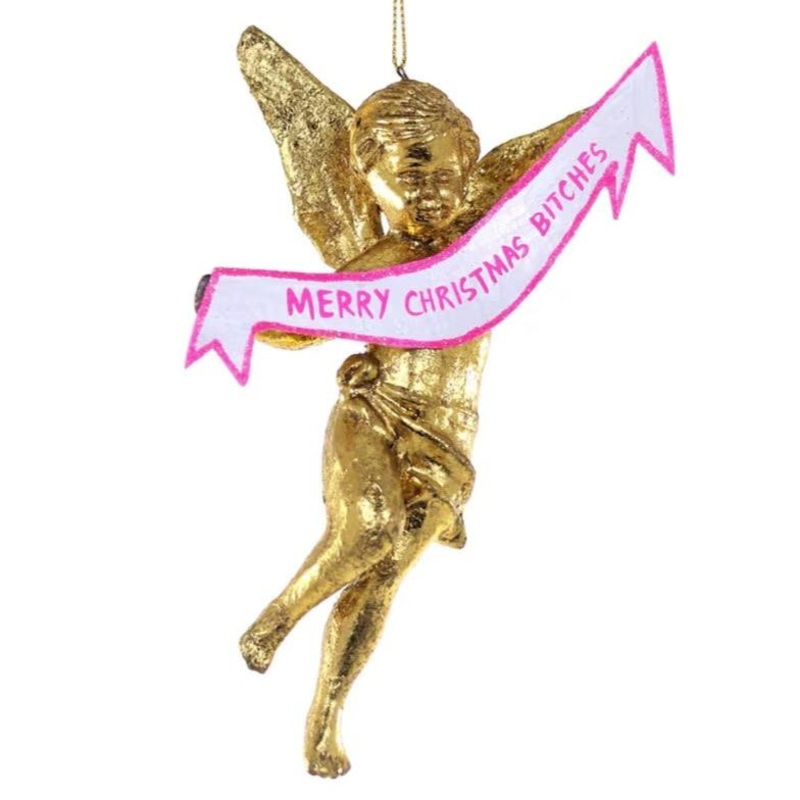 Merry Christmas B*tches Christmas Ornament