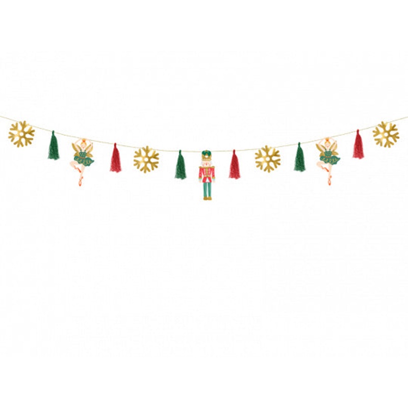 Nutcracker Paper Garland