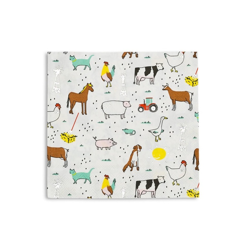 On the Farm Dinner Napkins