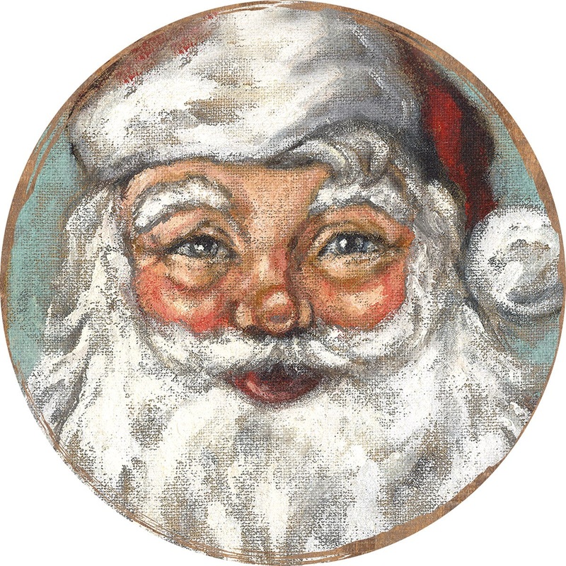 Paper Placemat - Santa