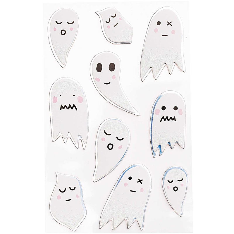 3D Ghost Stickers