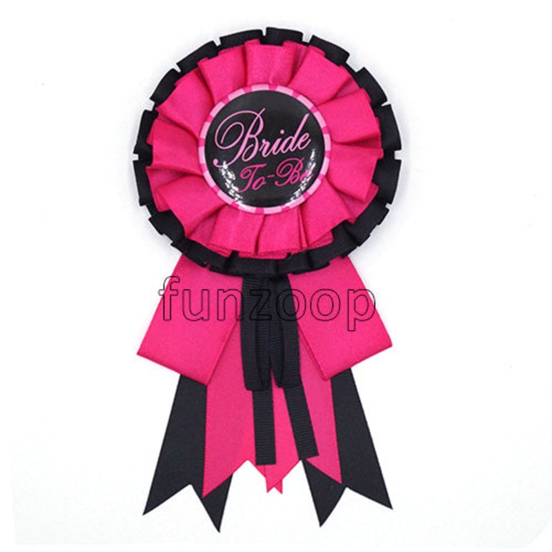 Bride To Be Party Ribbon Badge