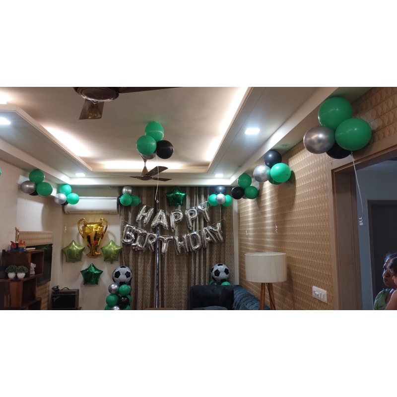 Football Trophy Birthday Home Decor [ BD112 ]