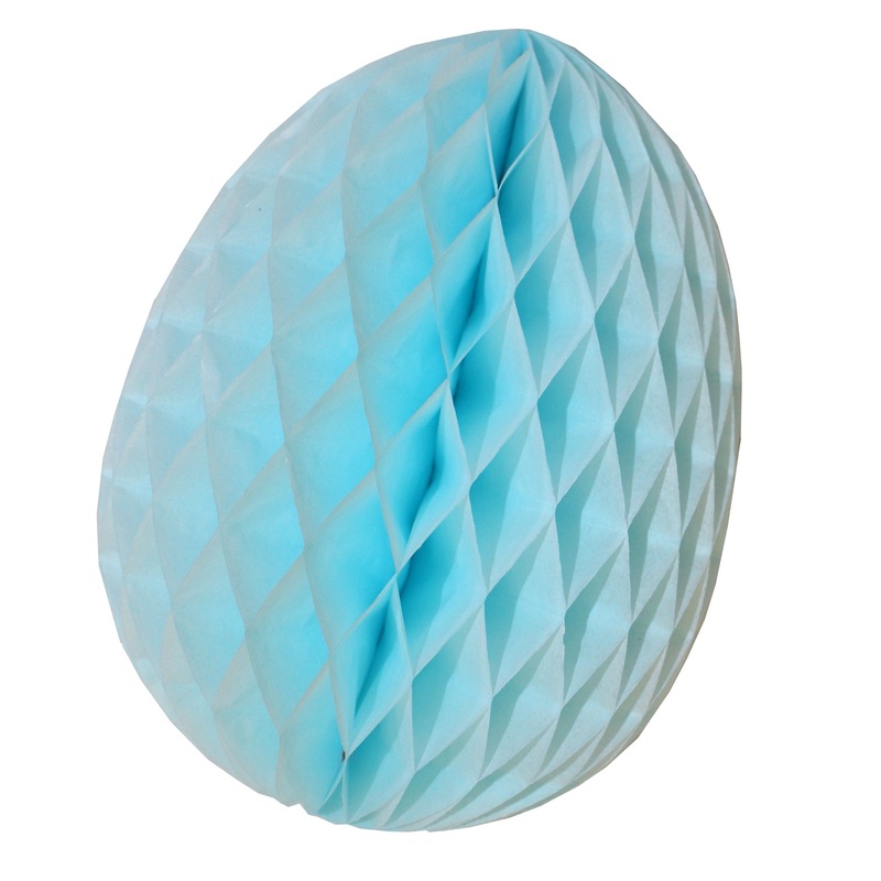 Light Blue Easter Egg Honeycomb