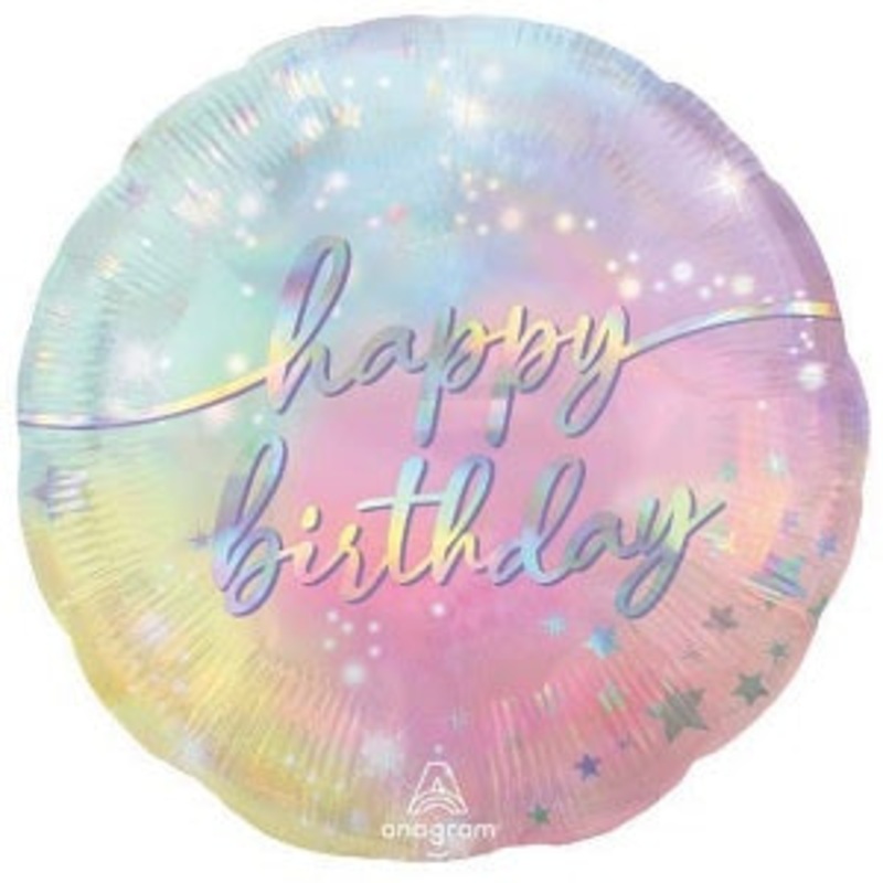 Luminous Birthday Foil Balloon