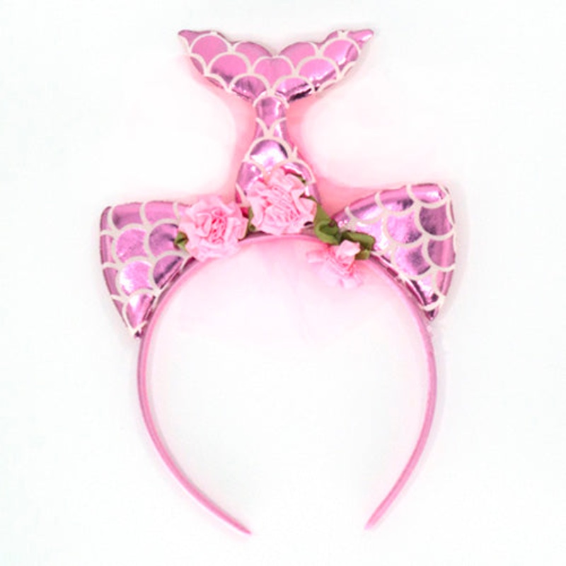 Mermaid Hair/Headband - Available in Pink and Purple colors