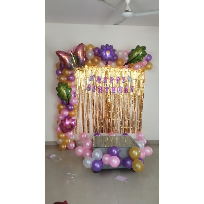 Nature Theme Home Decor for Birthday [ BD124 ]