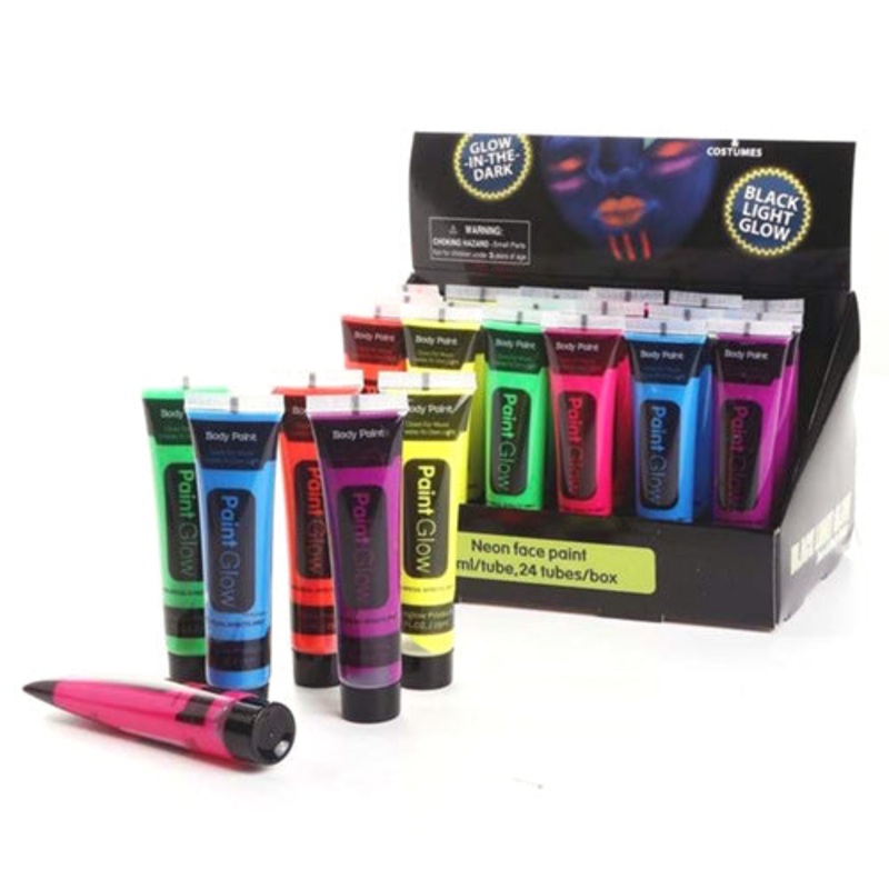 Neon Face Paints - Assorted Colors [1  Pcs]