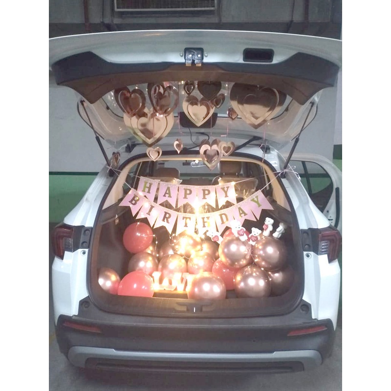 Romantic Car Boot Decor [ CD06 ]