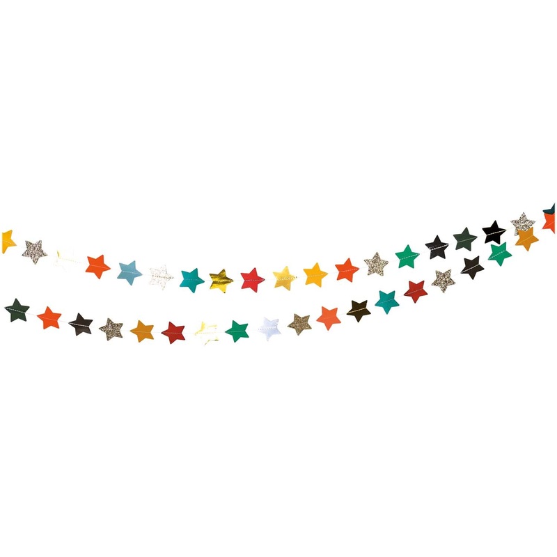 Sewn Star Garland