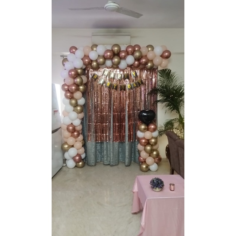 Shades of Peach Birthday Decor [ BD156 ]