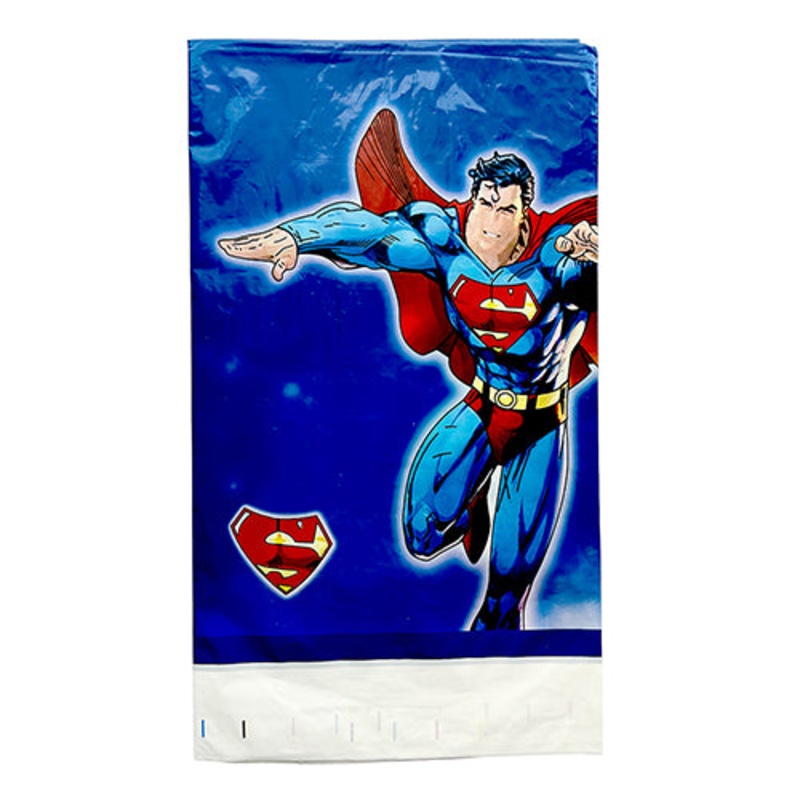 Superman Kids Plastic Table Cover