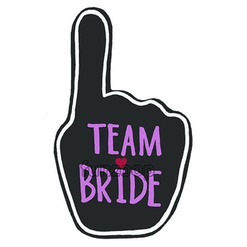 Team Bride Photo Booth Placard [PBP151]