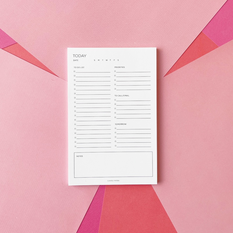 Today Planner Notepad