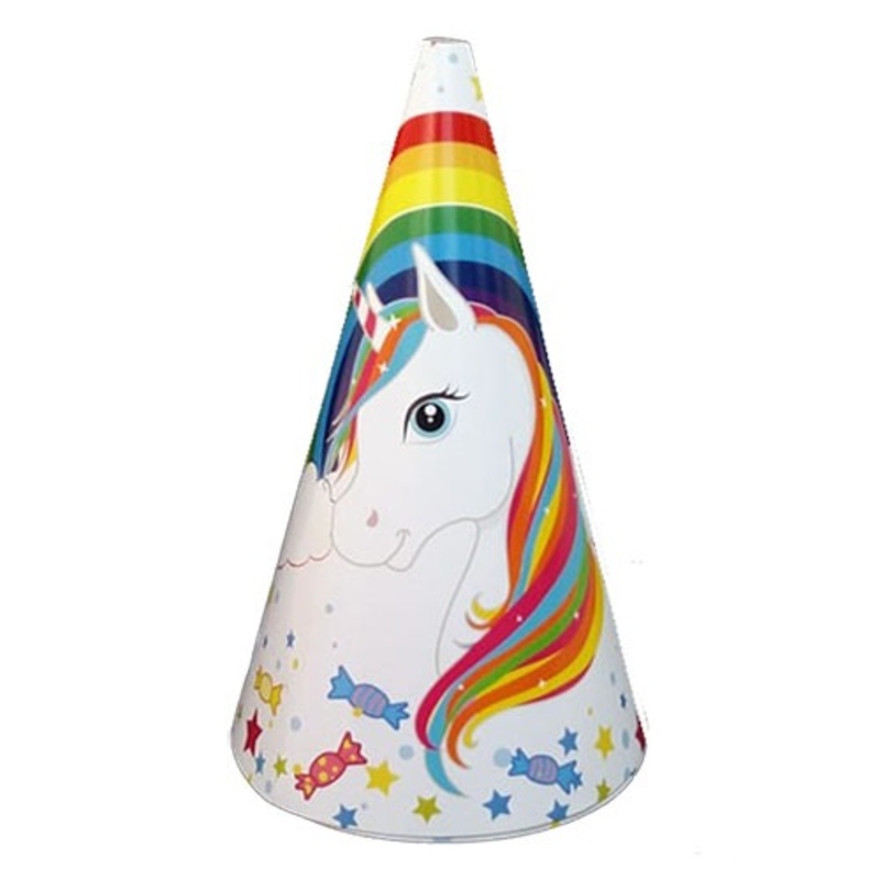 Unicorn Theme Party Caps [10 Nos]