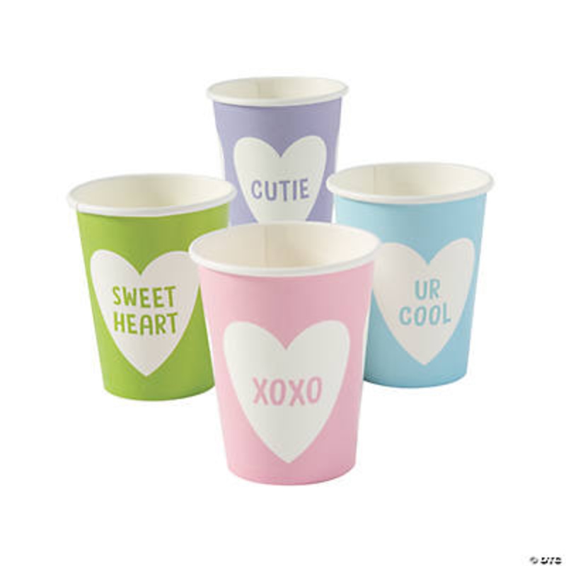 Valentine's Day Paper Cups