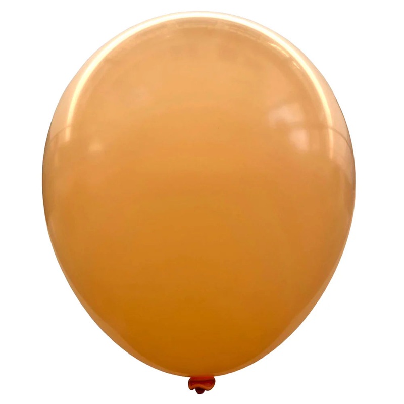 12" Macaron Latex Pastel Balloons - Peach