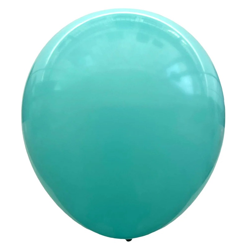 12" Pastel Latex Balloons - Turquoise