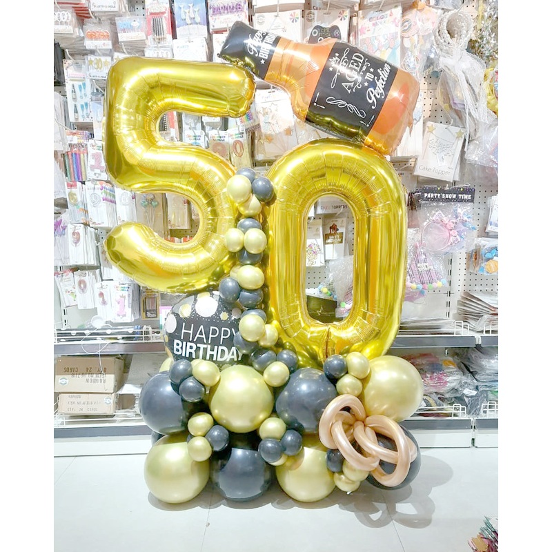 50th Birthday Aged to Perfection Centerpiece [ CC37 ]