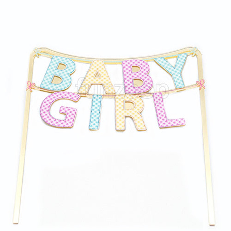 Baby Girl Cake Topper