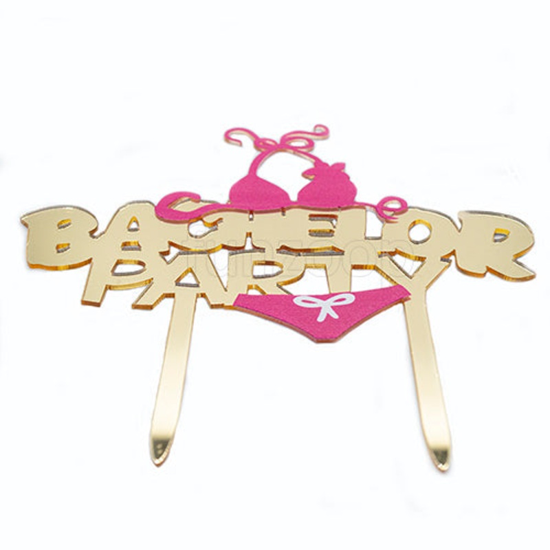 Bachelor Party Cake Topper