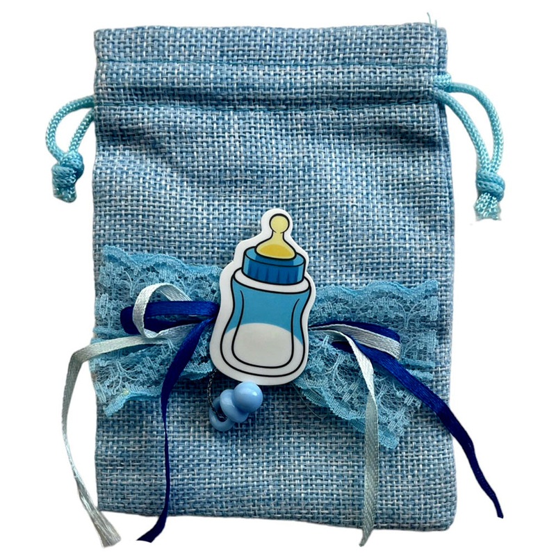 Burlap Mini Gift Hamper Dcor Bag