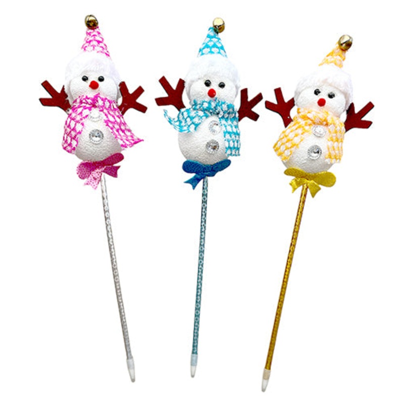 Christmas Snowman Pencil Toppers 1 Nos