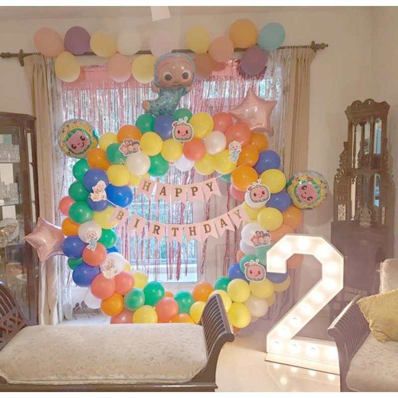 CocoMelon Colorful Birthday Decor [ BD61 ]