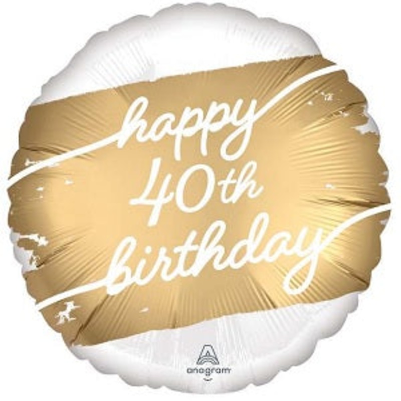 Golden Age 40 Foil Balloon