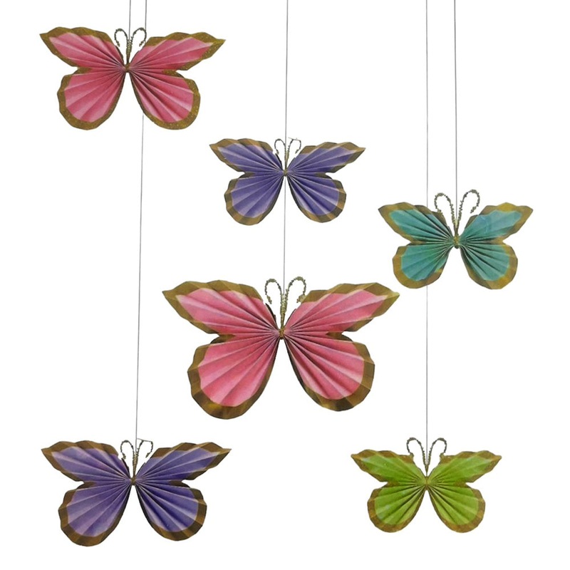 Hanging Butterflies Decoration