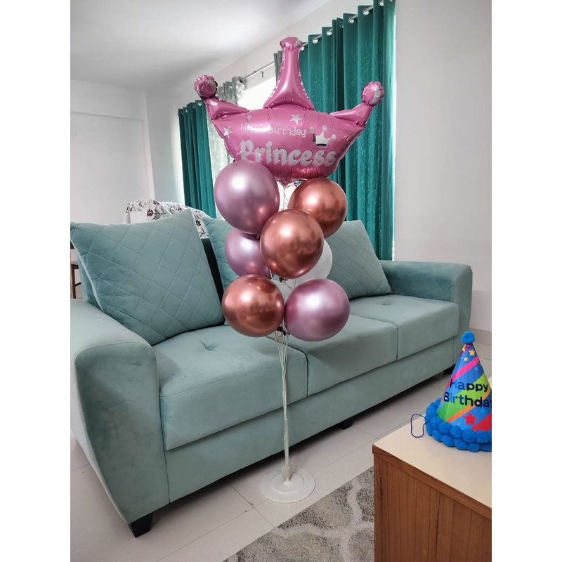 Happy Birthday Princess Balloon Stand [ BB17 ]