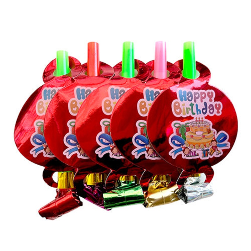 HAPPY BIRTHDAY THEME PARTY BLOWOUTS [5 NOS]