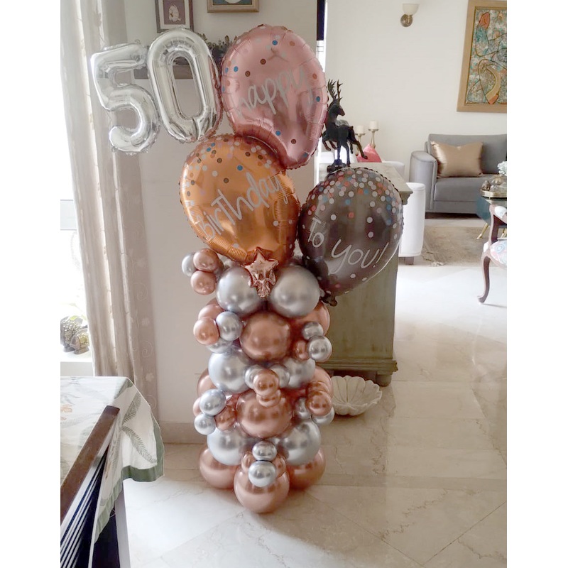 Number Cluster Foil Balloon [ CC13 ]
