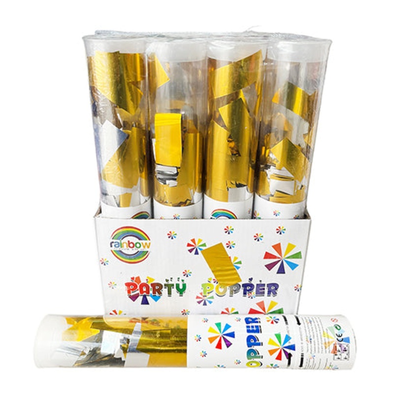 PARTY POPPER - GOLD