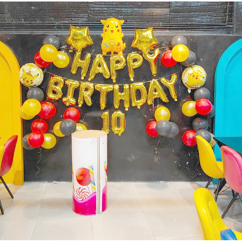 Pokemon Theme Kid's Birthday Decor [ BD49 ]